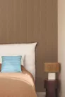 Caselio Woodline, vinyl, vlies anyagú, barna színű, 3d, famintás, Modern tapéta