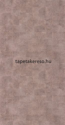 Casadeco Woods vlies, vinyl anyagú barna színű kockás, famintás natural, modern tapéta