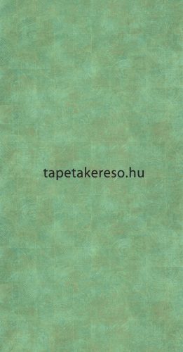 Casadeco Woods vlies, vinyl anyagú zöld, arany színű kockás, famintás natural, modern tapéta