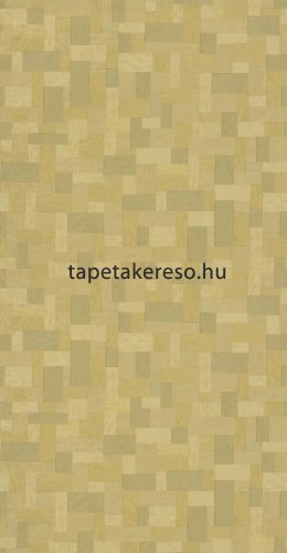 Casadeco Woods vlies, vinyl anyagú sárga színű geometriai natural, modern tapéta