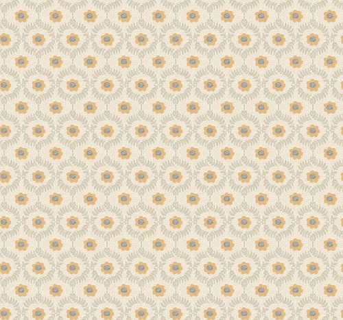 York RIFLE PAPER 3 vlies anyagú, beige, szürke, arany színű, virágos, Modern tapéta