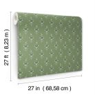 York RIFLE PAPER 3 vlies anyagú, zöld, kék színű, virágos, Modern tapéta