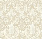 York RIFLE PAPER 3 vlies anyagú, beige, fehér színű, gyümölcsös, virágos, Modern tapéta