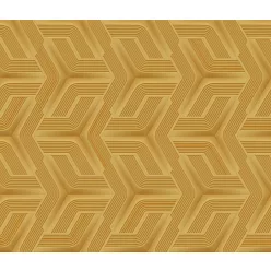   Zambaiti Parati Lamborghini 3 vlies, vinyl anyagú sárga színű geometriai modern tapéta