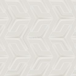   Zambaiti Parati Lamborghini 3 vlies, vinyl anyagú törtfehér színű geometriai modern tapéta
