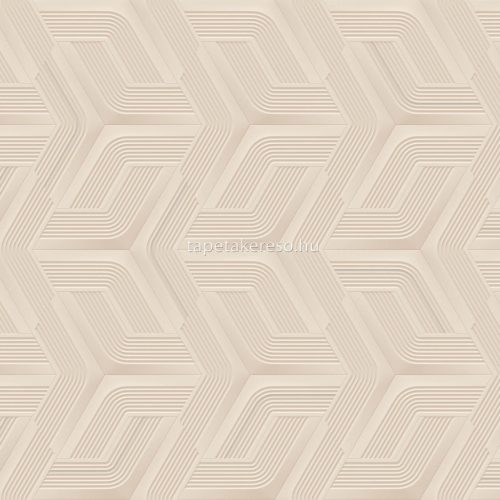 Zambaiti Parati Lamborghini 3 vlies, vinyl anyagú beige színű geometriai modern tapéta