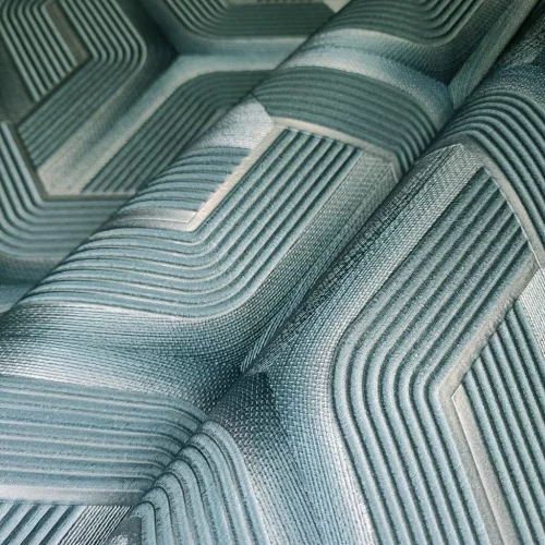 Zambaiti Parati Lamborghini 3 vlies, vinyl anyagú kék színű geometriai modern tapéta