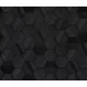 Zambaiti Parati Lamborghini 3 vlies, vinyl anyagú fekete színű sejtminta, geometriai modern tapéta