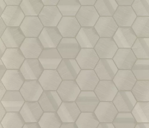 Zambaiti Parati Lamborghini 3 vlies, vinyl anyagú keki színű sejtminta, geometriai modern tapéta
