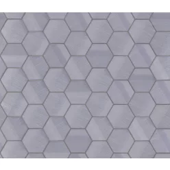   Zambaiti Parati Lamborghini 3 vlies, vinyl anyagú lila színű sejtminta, geometriai modern tapéta