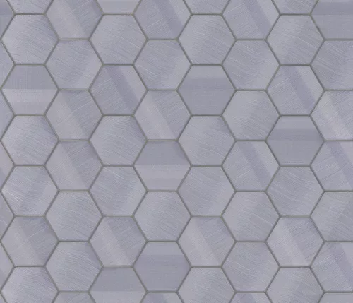 Zambaiti Parati Lamborghini 3 vlies, vinyl anyagú lila színű sejtminta, geometriai modern tapéta