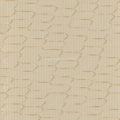   Zambaiti Parati Lamborghini 3 vlies, vinyl anyagú beige, barna színű fonott, geometriai modern tapéta