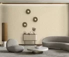 Zambaiti Parati Lamborghini 3 vlies, vinyl anyagú beige, barna színű fonott, geometriai modern tapéta