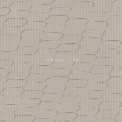   Zambaiti Parati Lamborghini 3 vlies, vinyl anyagú szürke, barna színű fonott, geometriai modern tapéta