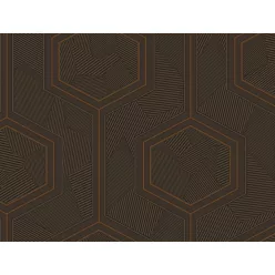   Zambaiti Parati Lamborghini 3 vlies, vinyl anyagú barna színű geometriai modern tapéta