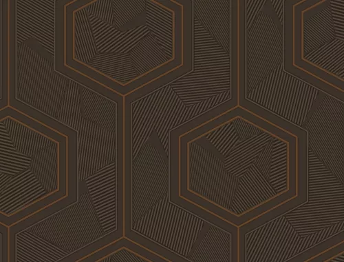 Zambaiti Parati Lamborghini 3 vlies, vinyl anyagú barna színű geometriai modern tapéta