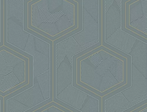 Zambaiti Parati Lamborghini 3 vlies, vinyl anyagú türkiz színű geometriai modern tapéta