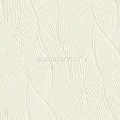   Zambaiti Parati Trussardi Casa 7 vlies, vinyl anyagú törtfehér színű 3d, leveles modern tapéta
