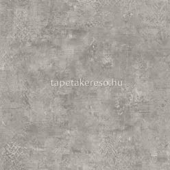   Zambaiti Parati Trussardi Casa 7 vlies, vinyl anyagú szürke színű struktúrált, vakolt modern tapéta