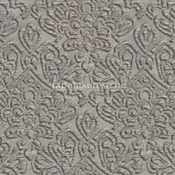   Zambaiti Parati Trussardi Casa 7 vlies, vinyl anyagú szürke, fehér színű barokk modern tapéta
