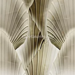   Zambaiti Parati Trussardi Casa 7 vlies, vinyl anyagú törtfehér, barna színű geometriai, absztrakt modern tapéta