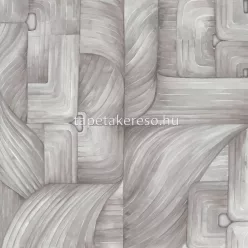   Zambaiti Parati Trussardi Casa 7 vlies, vinyl anyagú szürke színű geometriai, absztrakt modern poszter