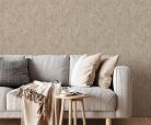 Zambaiti Parati Casa Chic vlies, vinyl anyagú, homok színű, betonhatású, foltos, struktúrált, Modern tapéta
