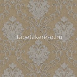   Zambaiti Parati Tradizione Italiana 2 vlies, vinyl anyagú barna, ezüst, szürke színű foltos klasszikus tapéta