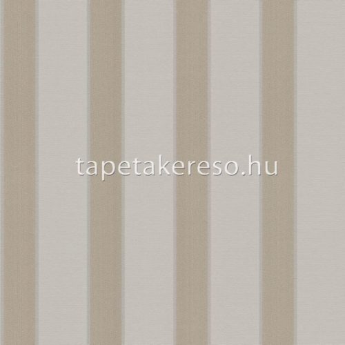 Zambaiti Parati Tradizione Italiana 2 vlies, vinyl anyagú beige, barna színű csíkos klasszikus tapéta