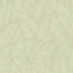  Zambaiti Parati Trussardi Casa 8 vlies, vinyl anyagú, zöld színű, leveles, struktúrált, Modern tapéta