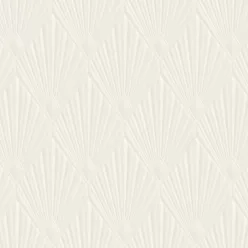   Zambaiti Parati Trussardi Casa 8 vlies, vinyl anyagú, törtfehér színű, geometriai, 3d, art deco, Modern tapéta