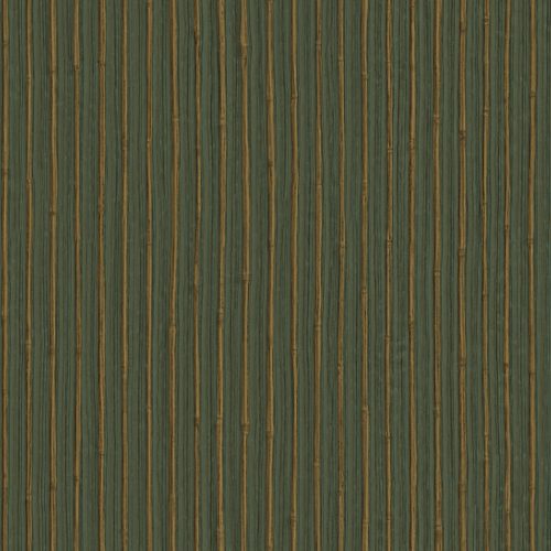 Zambaiti Parati Trussardi Casa 8 vlies, vinyl anyagú, zöld színű, bambusz, csíkos, Modern tapéta