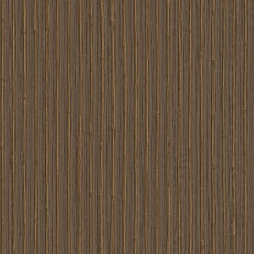 Zambaiti Parati Trussardi Casa 8 vlies, vinyl anyagú, barna, arany színű, bambusz, csíkos, Modern tapéta