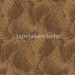   Zambaiti Parati Elie Saab 2 vlies, vinyl anyagú barna, arany, csillámos színű absztrakt, struktúrált modern tapéta