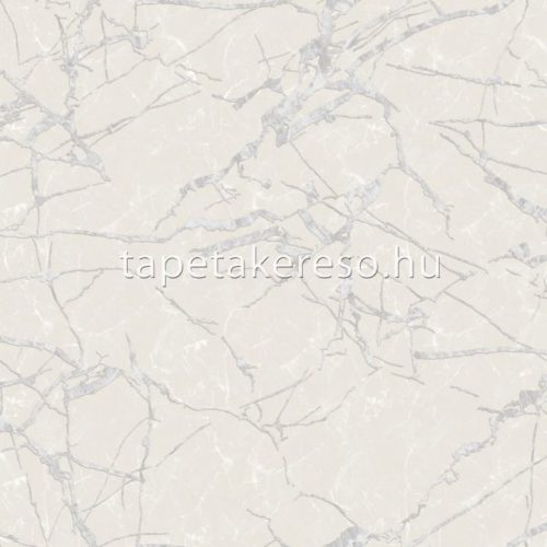 Zambaiti Parati Elie Saab 2 vlies, vinyl anyagú fehér, szürke, csillámos színű márványos modern tapéta