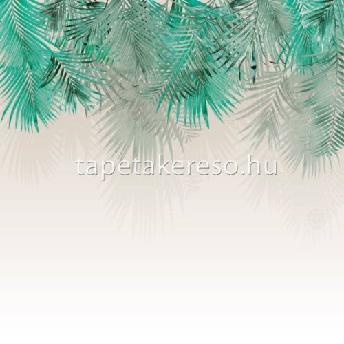 Zambaiti Parati Elie Saab 2 vlies, vinyl anyagú zöld színű leveles modern poszter