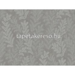   Zambaiti Parati Satin Flowers 2 vlies, vinyl anyagú homok, fehér, csillámos színű leveles klasszikus tapéta