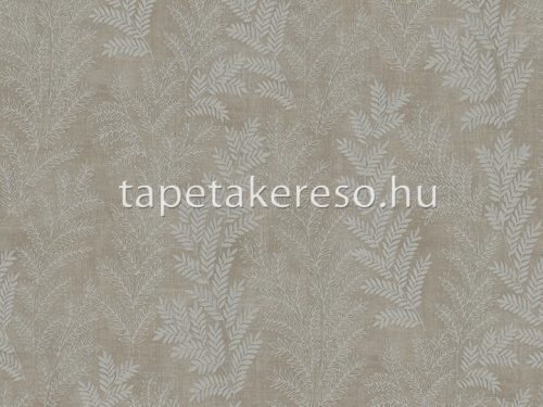Zambaiti Parati Satin Flowers 2 vlies, vinyl anyagú barna, fehér, csillámos színű leveles klasszikus tapéta