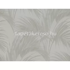   Zambaiti Parati Satin Flowers 2 vlies, vinyl anyagú törtfehér, barna színű leveles klasszikus tapéta