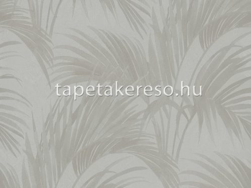Zambaiti Parati Satin Flowers 2 vlies, vinyl anyagú törtfehér, barna színű leveles klasszikus tapéta