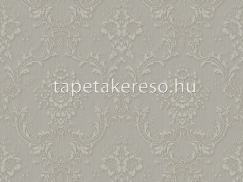Zambaiti Parati Satin Flowers 2 vlies, vinyl anyagú beige színű barokk klasszikus tapéta