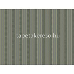   Zambaiti Parati Satin Flowers 2 vlies, vinyl anyagú zöld, arany színű csíkos klasszikus tapéta