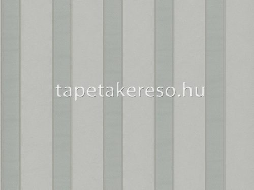 Zambaiti Parati Satin Flowers 2 vlies, vinyl anyagú törtfehér, zöld színű csíkos klasszikus tapéta