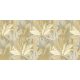 Zambaiti Parati Satin Flowers 2 vlies, vinyl anyagú szürke, barna, beige színű leveles klasszikus poszter