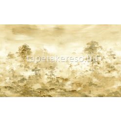   Zambaiti Parati Satin Flowers 2 vlies, vinyl anyagú barna, krém színű fás klasszikus poszter