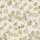 Zambaiti Parati Savana vlies, vinyl anyagú beige, zöld színű leveles, szövethatású modern, natural tapéta
