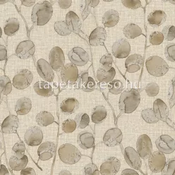   Zambaiti Parati Savana vlies, vinyl anyagú beige, barna, szürke színű leveles, szövethatású modern, natural tapéta