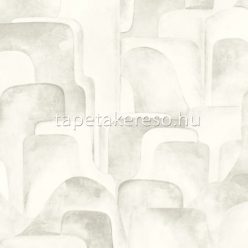   Zambaiti Parati Savana vlies, vinyl anyagú fehér, szürke színű foltos, geometriai modern, natural tapéta