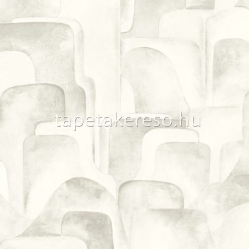 Zambaiti Parati Savana vlies, vinyl anyagú fehér, szürke színű foltos, geometriai modern, natural tapéta