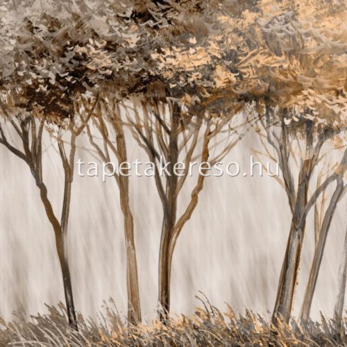 Zambaiti Parati Savana vlies, vinyl anyagú barna színű fás modern, natural poszter